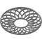 Ekena Millwork Cannes Architectural Grade PVC Pierced Ceiling Medallion, Nickel, 36"OD x 12 1/4"ID x 1"P CMPP36CNSNI - alternate 2